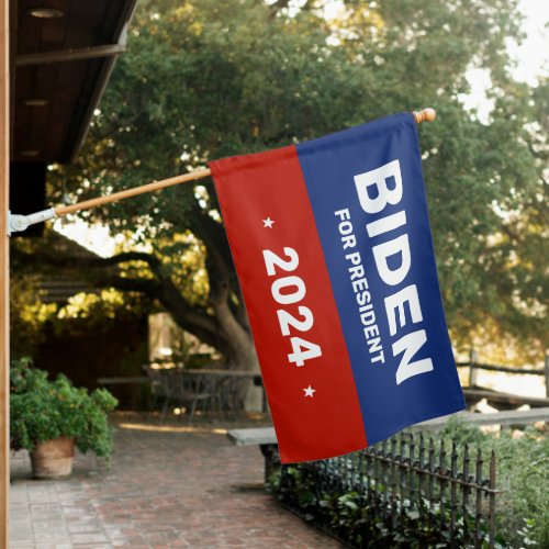 Biden for President 2024 Election House Flag