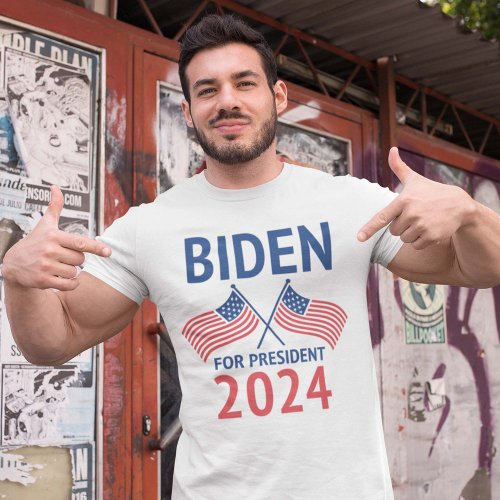 Biden For President 2024 T_Shirt