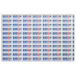 Biden for President Blue Mini Text , ZSSG Fabric