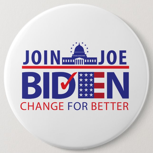 BIDEN FOR PRESIDENT! BUTTON (Front)