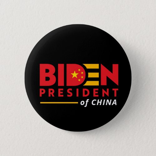 Biden for President of China Button