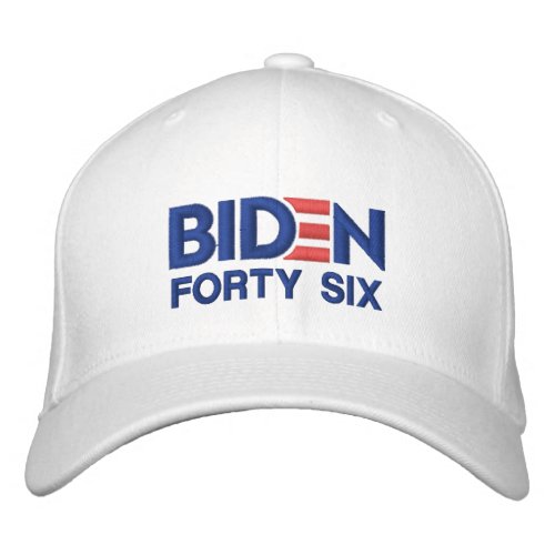 BIDEN Forty Six Embroidered Baseball Cap