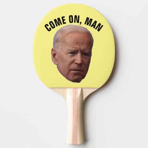 BIDEN FUNNY PING PONG PADDLES