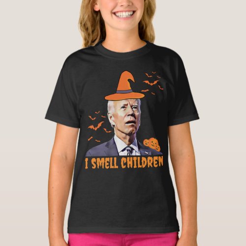 Biden Halloween  I Smell Children  Republicans H T_Shirt