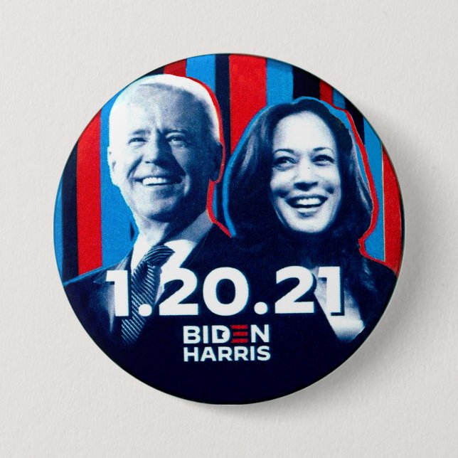 Biden Harris 1.20.21. Button (Front)