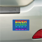 Biden Harris 2020 blue pride rainbow colors