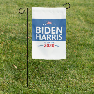 Biden Harris 2020 branded Garden Flag