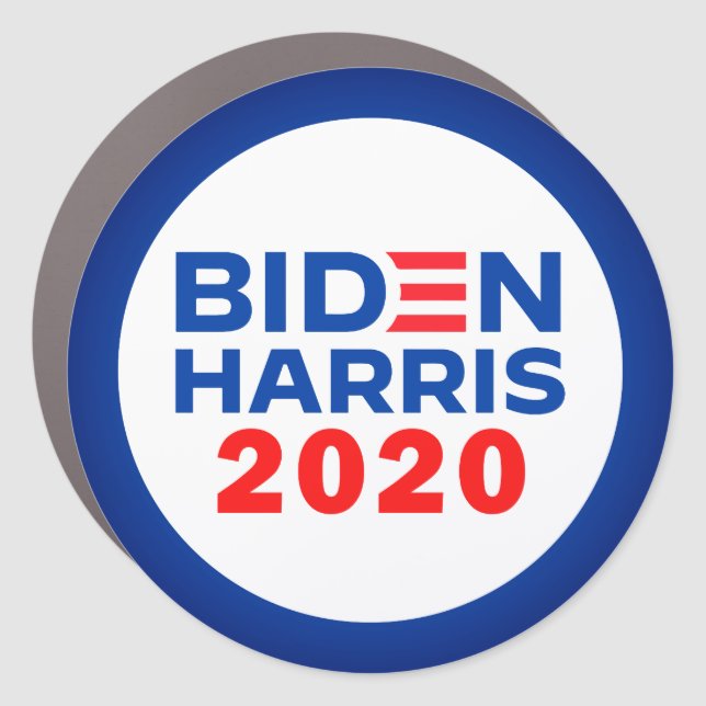 Biden Harris 2020 Bumper Car Magnet (Front)