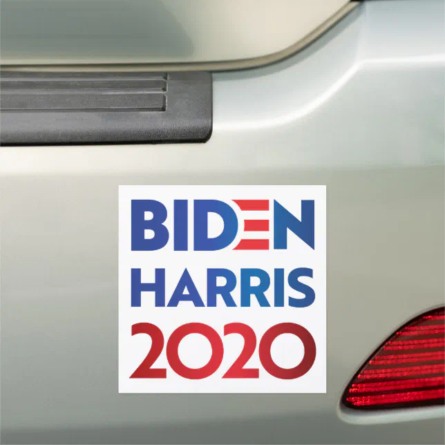 Biden Harris 2020 Bumper Car Magnet | Zazzle