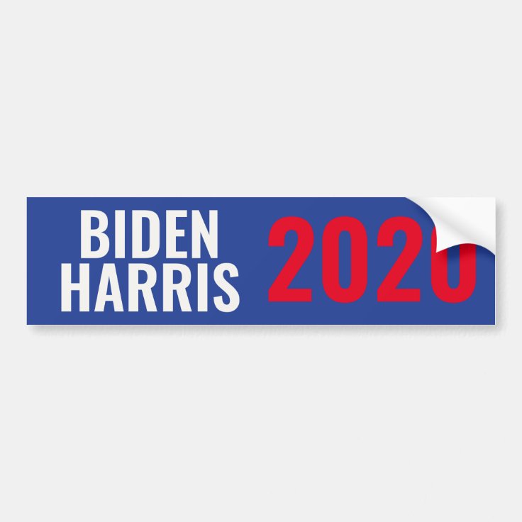 Biden Harris 2020 Bumper Sticker Zazzle 8509