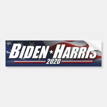 Biden Harris - 2020 Bumper Sticker by Megatudes at Zazzle