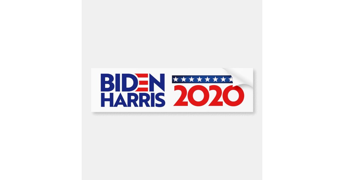 Biden / Harris 2020 Bumper Sticker | Zazzle