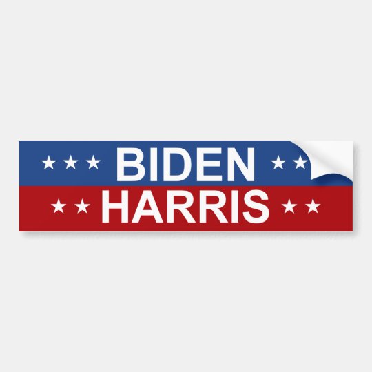 Biden Harris 2020 Bumper Sticker | Zazzle.com