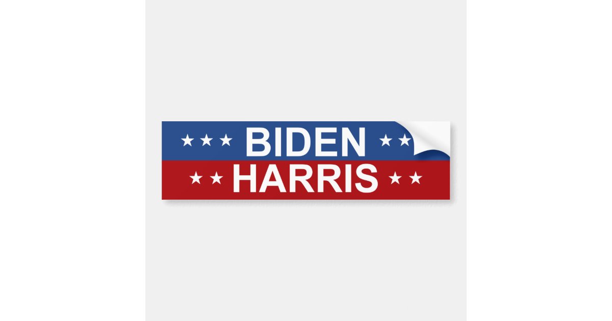 Biden Harris 2020 Bumper Sticker | Zazzle