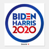 Biden Harris 2020 Bumper Sticker (Sheet)