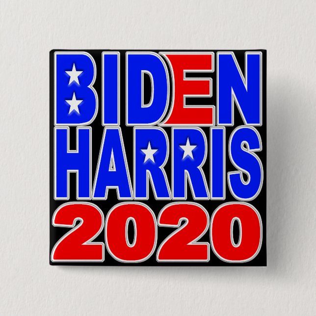 Biden Harris 2020 Button (Front)