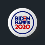 Biden/Harris 2020 Button<br><div class="desc">Joe & Kamala</div>