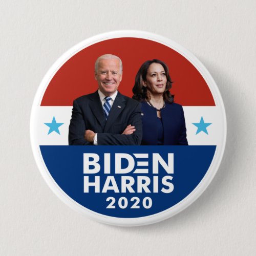 Biden Harris 2020 button Biden Harris 2020 button