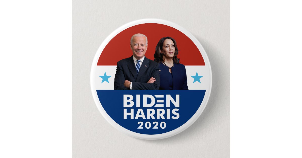 Biden Harris 2020 button | Zazzle