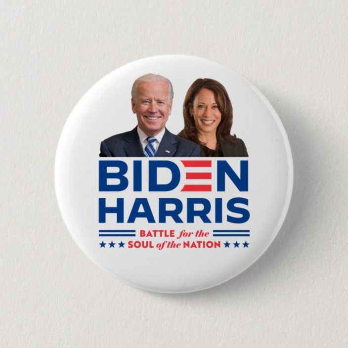 Biden Harris 2020 Button | Zazzle.com