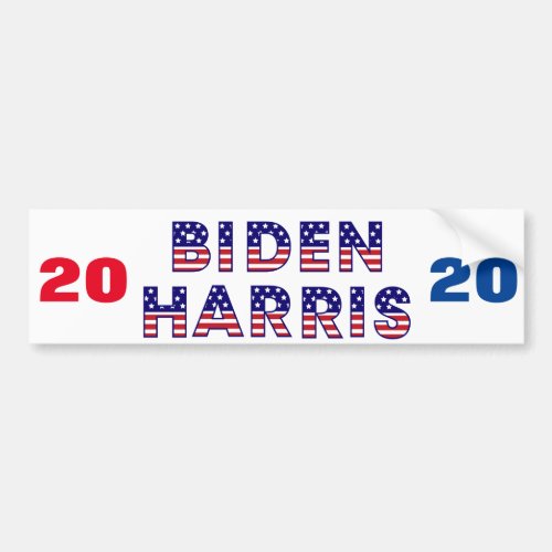 Biden Harris 2020 Campaign Bumper Sticker