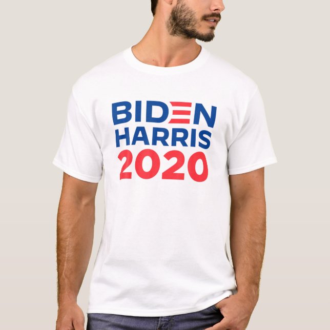 Biden Harris 2020 Campaign Logo - Vote Democrat Pr T-Shirt (Front)
