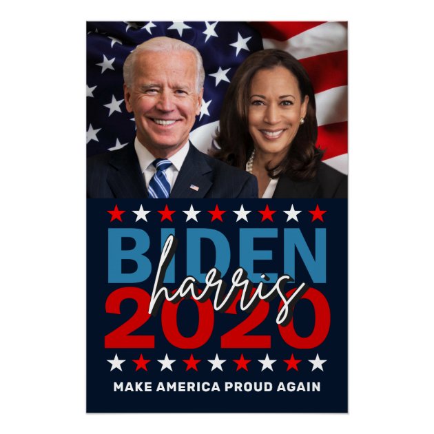 Biden Harris 2020 Poster Premium Matte Silk Print 17 X 11 Inches ...