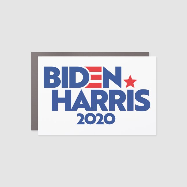 BIDEN HARRIS 2020 CAR MAGNET (Front)