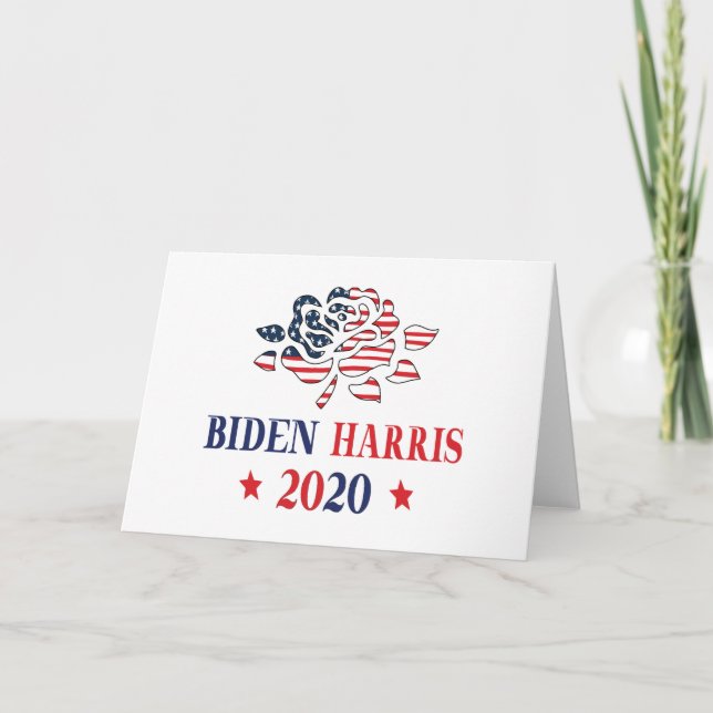 Biden Harris 2020 Card (Front)