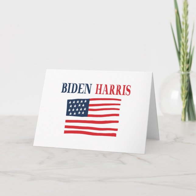 Biden Harris 2020 Card (Front)
