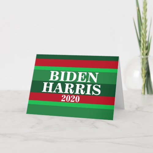Biden Harris 2020 Christmas Holiday Card