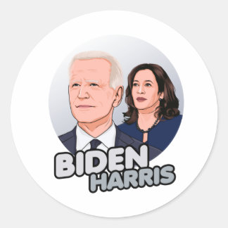 BIDEN HARRIS - 2020 CLASSIC ROUND STICKER