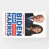 Biden Harris 2020 Custom Campaign Backdrop Banner (Horizontal)