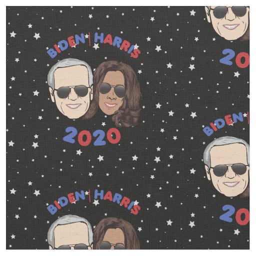 Biden harris 2020 dream team in shades galaxy yard fabric