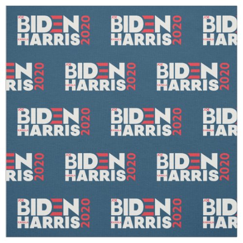 Biden Harris 2020 Election Campaign by the Yard Fabric