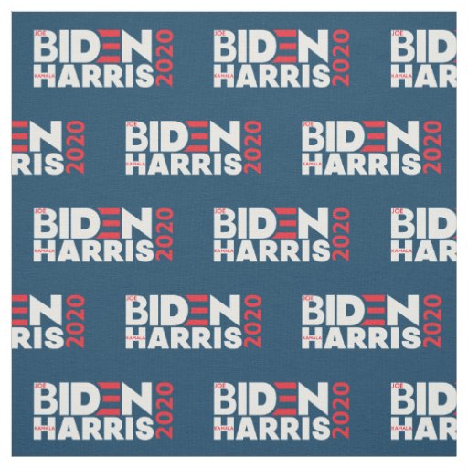 Biden Harris 2020 Election Campaign by the Yard Fabric