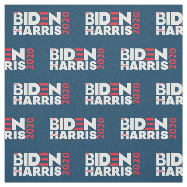 Biden Harris 2020 Election Campaign by the Yard Fabric (Swatch)