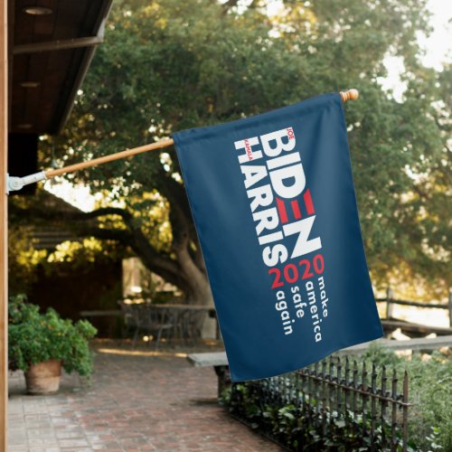 Biden Harris 2020 Election Campaign Make Us Safe House Flag