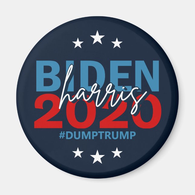 Biden Harris 2020 Election Democratic Campaign Magnet (Front)