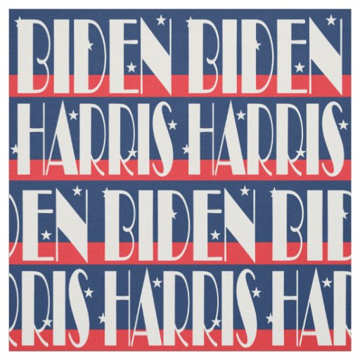 Biden Harris 2020 Fabric