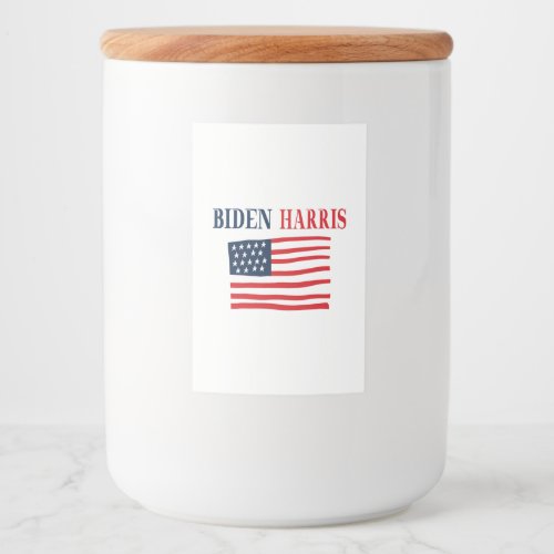 Biden Harris 2020 Food Label