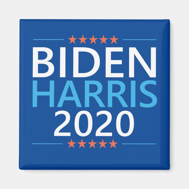 Biden Harris 2020 for President US Election Magnet (Front)