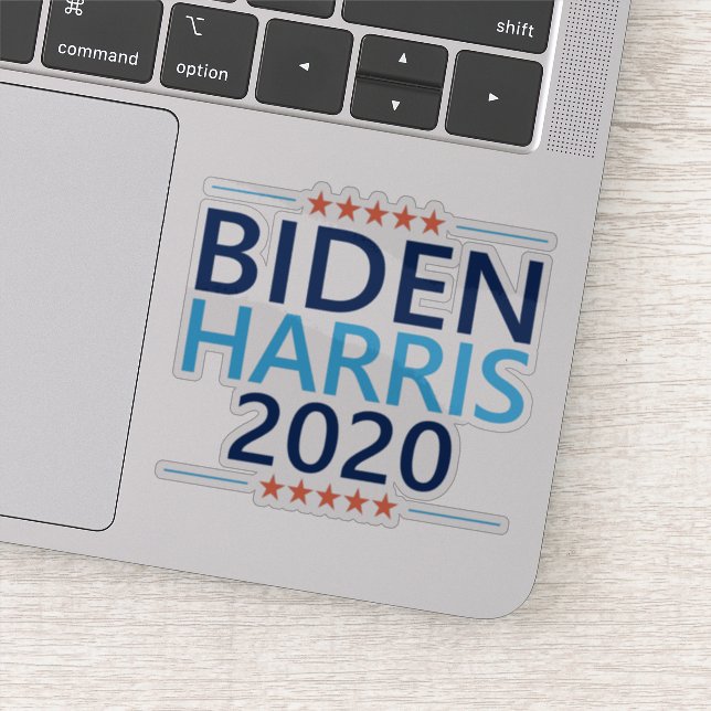 Biden Harris 2020 for President US Election Sticker (Detail)