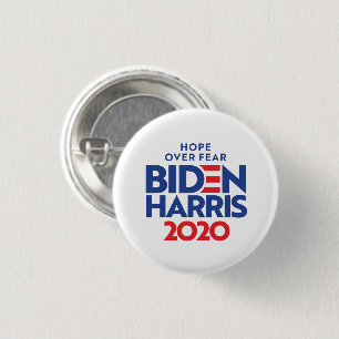 BIDEN HARRIS 2020 - Hope Over Fear Button