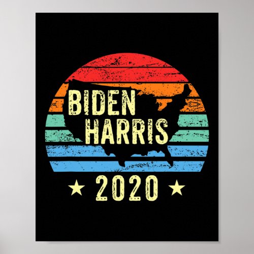 Biden Harris 2020 _ Joe Biden Kamala Harris 2020 T Poster