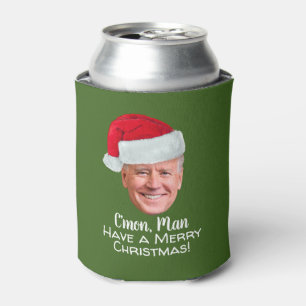 Biden Harris 2020 - Joe Santa Hat - C'mon Man Can Cooler