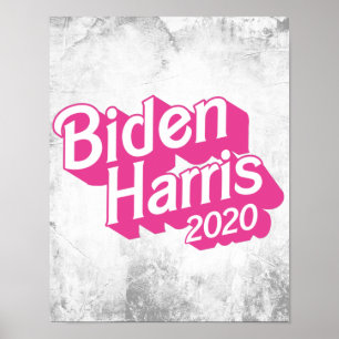 Biden Harris 2020 Pink Pride Poster