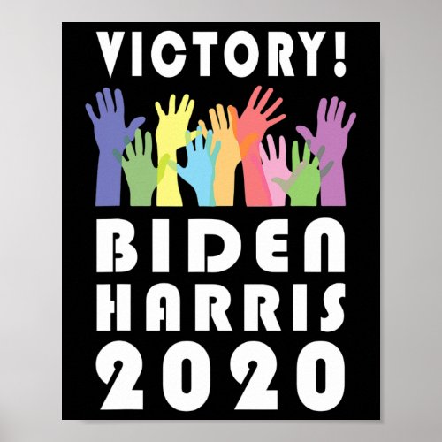 Biden Harris 2020 President Election Celebration  Poster