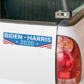 Biden - Harris 2020 Presidential Election Bumper Sticker (On Truck)