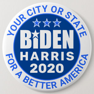 Biden Harris 2020 Presidential Election Political Button